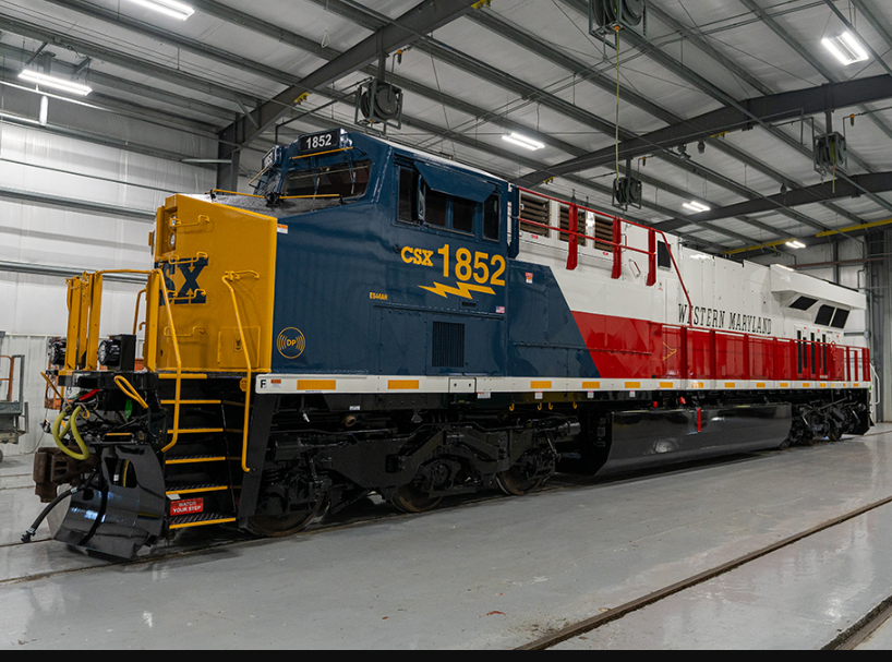 CSX Western Maryland engine
